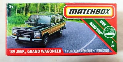 Matchbox 2019 Power Grabs #14 '89 Jeep Grand Wagoneer MBX Road Trip - TulipStuff