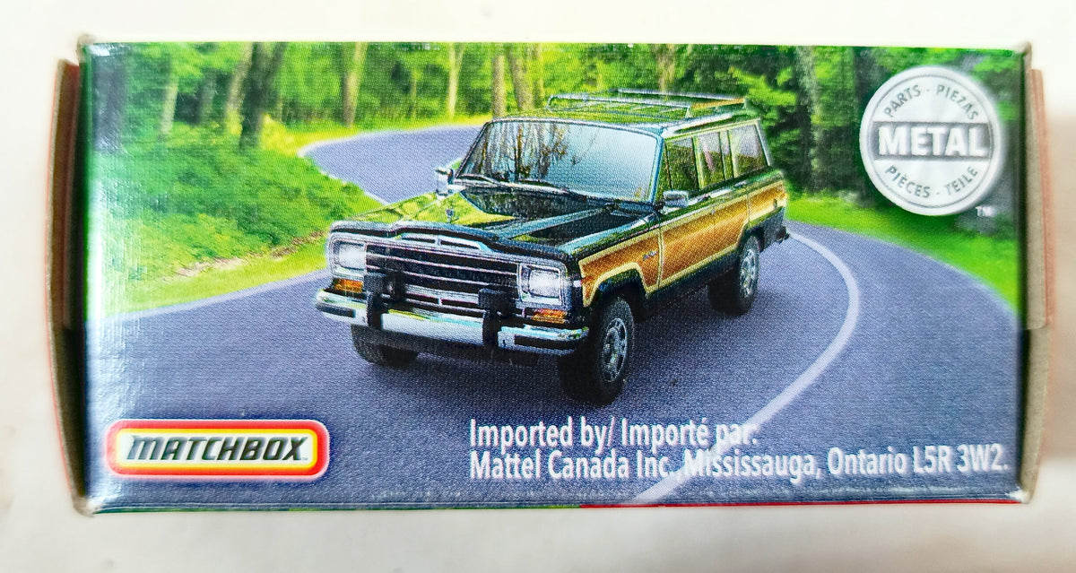 Matchbox 2019 Power Grabs #14 '89 Jeep Grand Wagoneer MBX Road Trip - TulipStuff