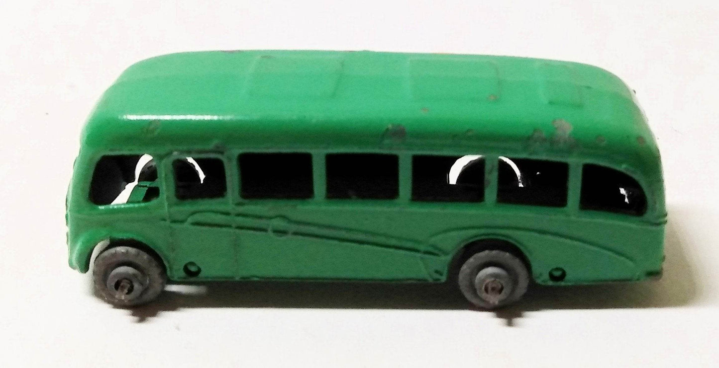 Lesney Matchbox 21 Bedford Duple Long Distance Coach England 1956 - TulipStuff