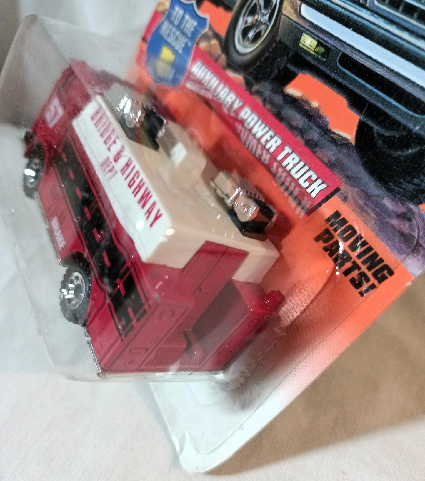 Matchbox #21 Auxiliary Power Truck Bridge Hwy Dept To The Rescue 1998 - TulipStuff