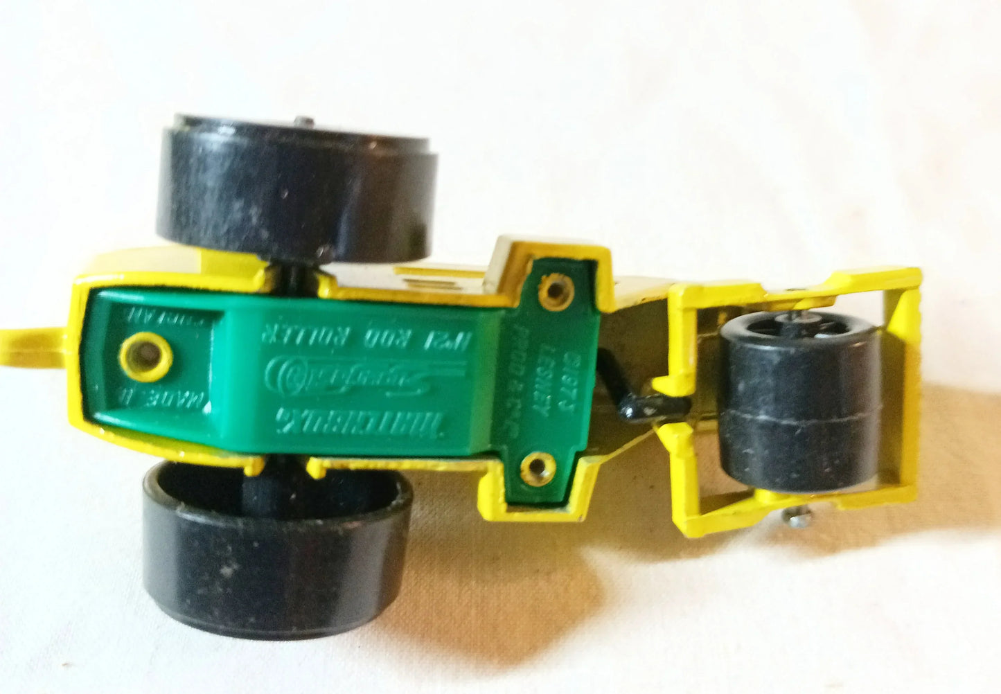 Lesney Matchbox 21 Rod Roller Contruction Diecast Toy England 1973 - TulipStuff
