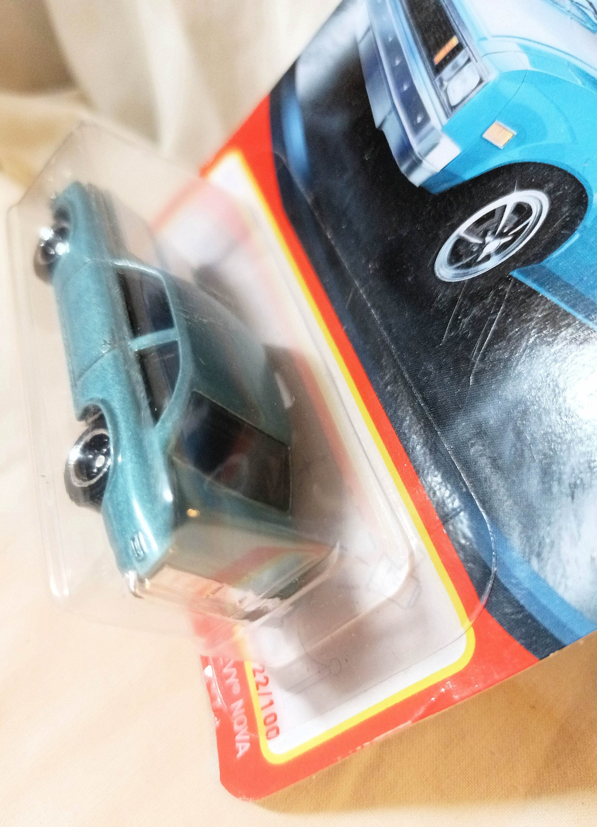 Matchbox #22 1979 Chevy Nova Chevrolet MBX Showroom 2021 - TulipStuff