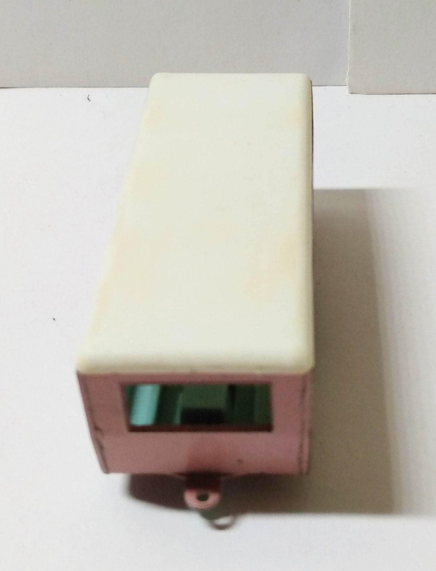 Lesney Matchbox 23 Trailer Caravan RV Camper Pink England 1965 - TulipStuff