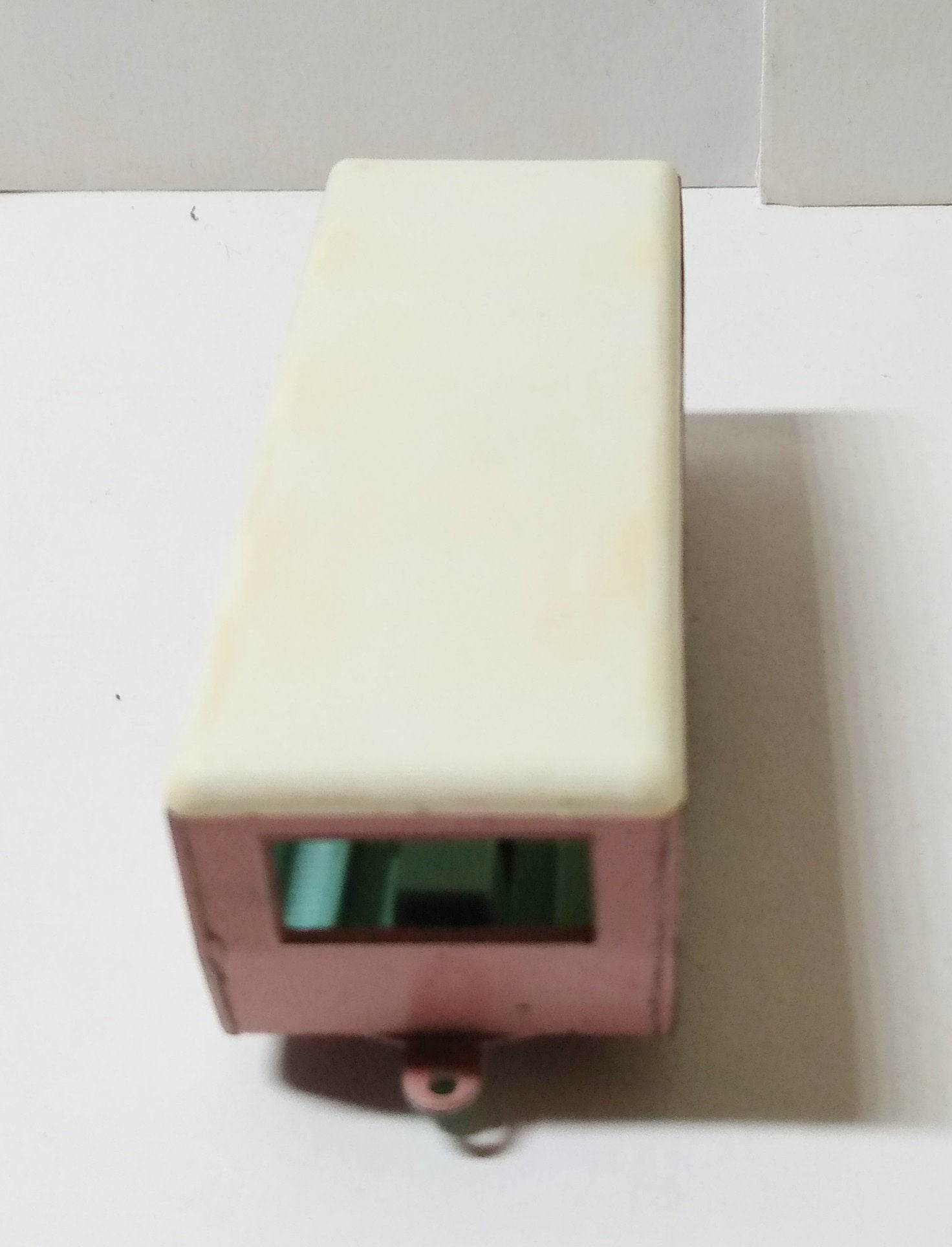 Lesney Matchbox 23 Trailer Caravan RV Camper Pink England 1965 - TulipStuff