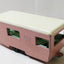 Lesney Matchbox 23 Trailer Caravan RV Camper Pink England 1965 - TulipStuff