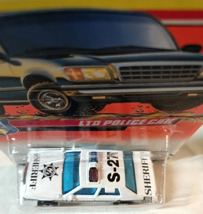 Matchbox 24 Ford LTD Police Car Sheriff To The Rescue 1998 -TulipStuff