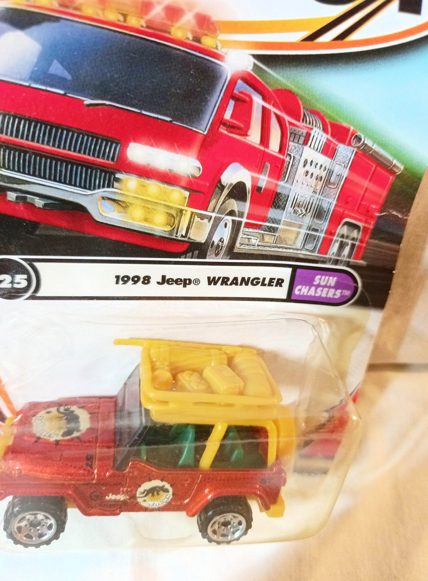 Matchbox 25 1998 Jeep Wrangler Sun Crashers - TulipStuff