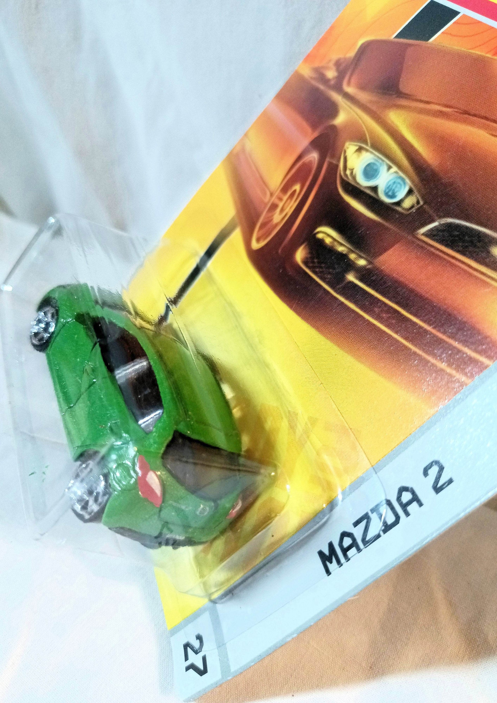 Matchbox #27 Mazda 2 Metro Rides Green 2008 - TulipStuff