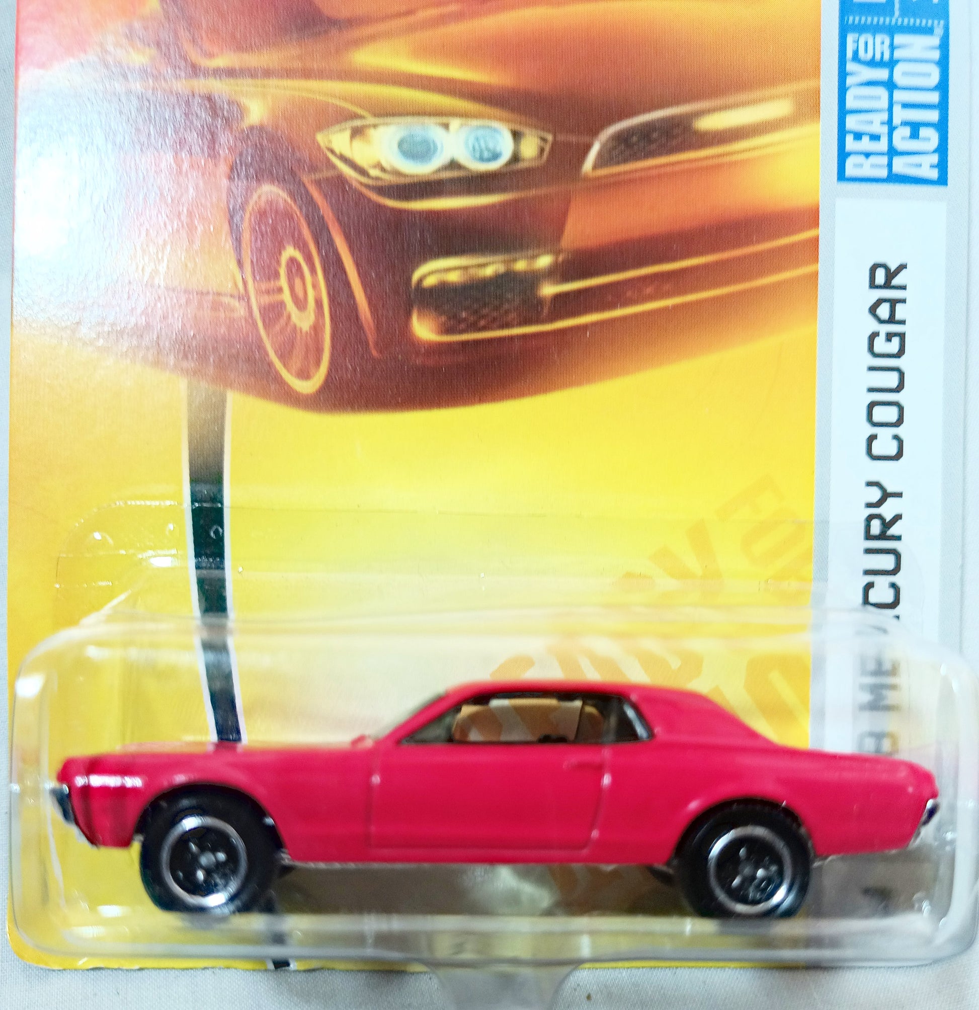 Matchbox #3 '68 Mercury Cougar Heritage Classics Series 2008 Red - TulipStuff
