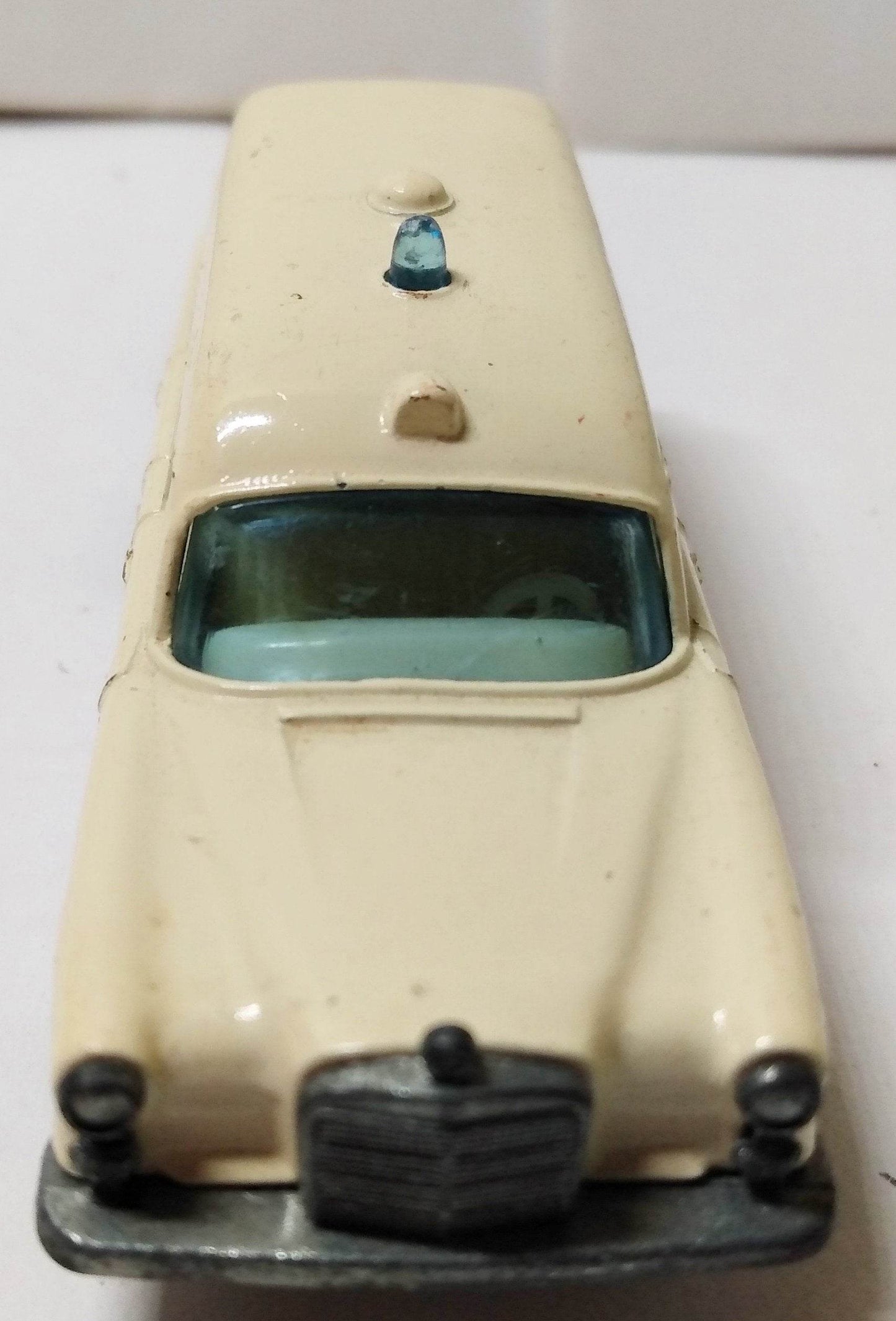 Lesney Matchbox 3 Mercedes Benz Binz Ambulance 1967 England - TulipStuff