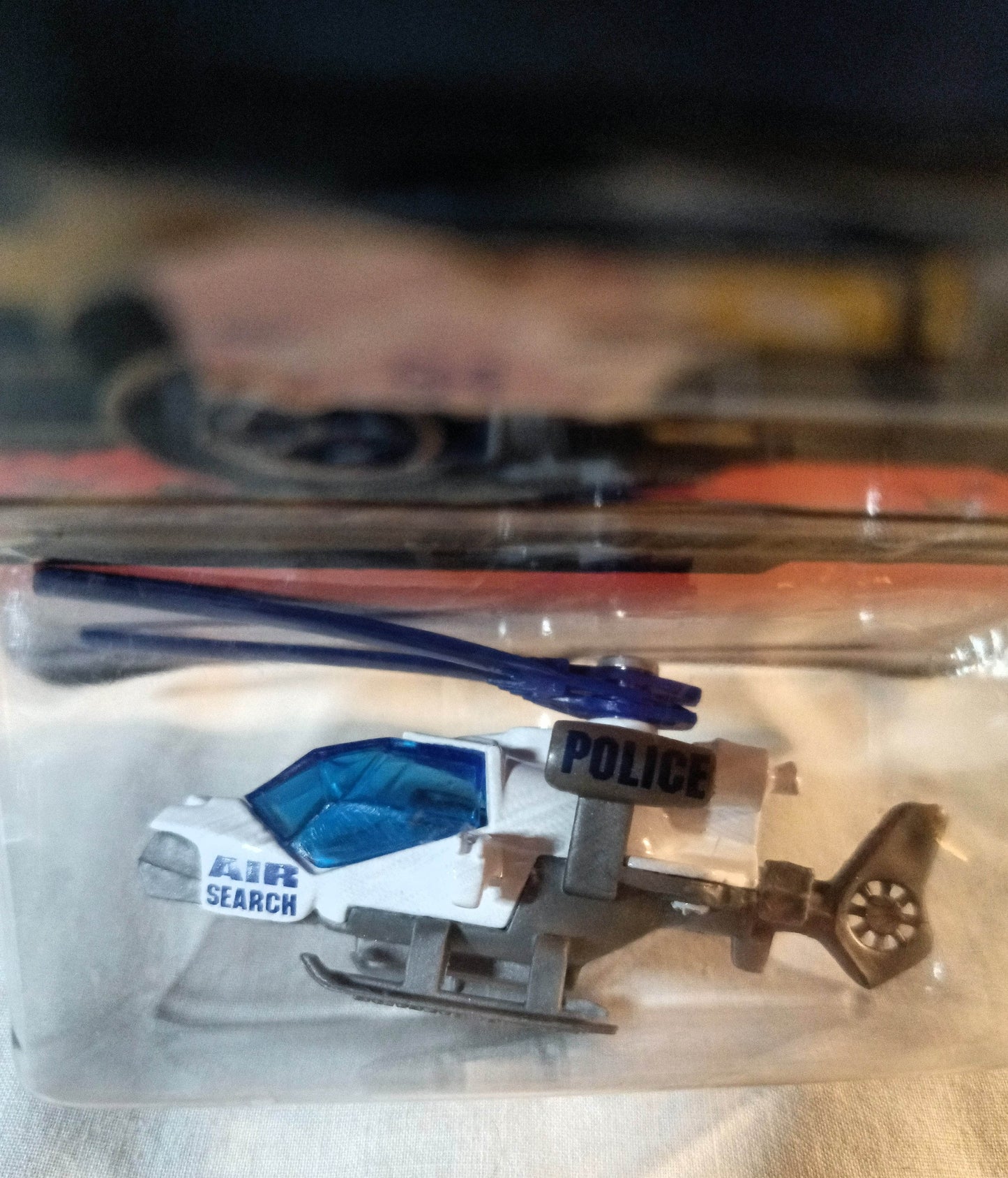 Matchbox #31 Law and Order Mission Helicopter 1999 Error Card - TulipStuff