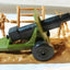 Lesney Matchbox 32 Field Gun w/Soldiers Diorama England 1978 - TulipStuff