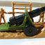 Lesney Matchbox 32 Field Gun w/Soldiers Diorama England 1978 - TulipStuff