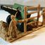 Lesney Matchbox 32 Field Gun w/Soldiers Diorama England 1978 - TulipStuff