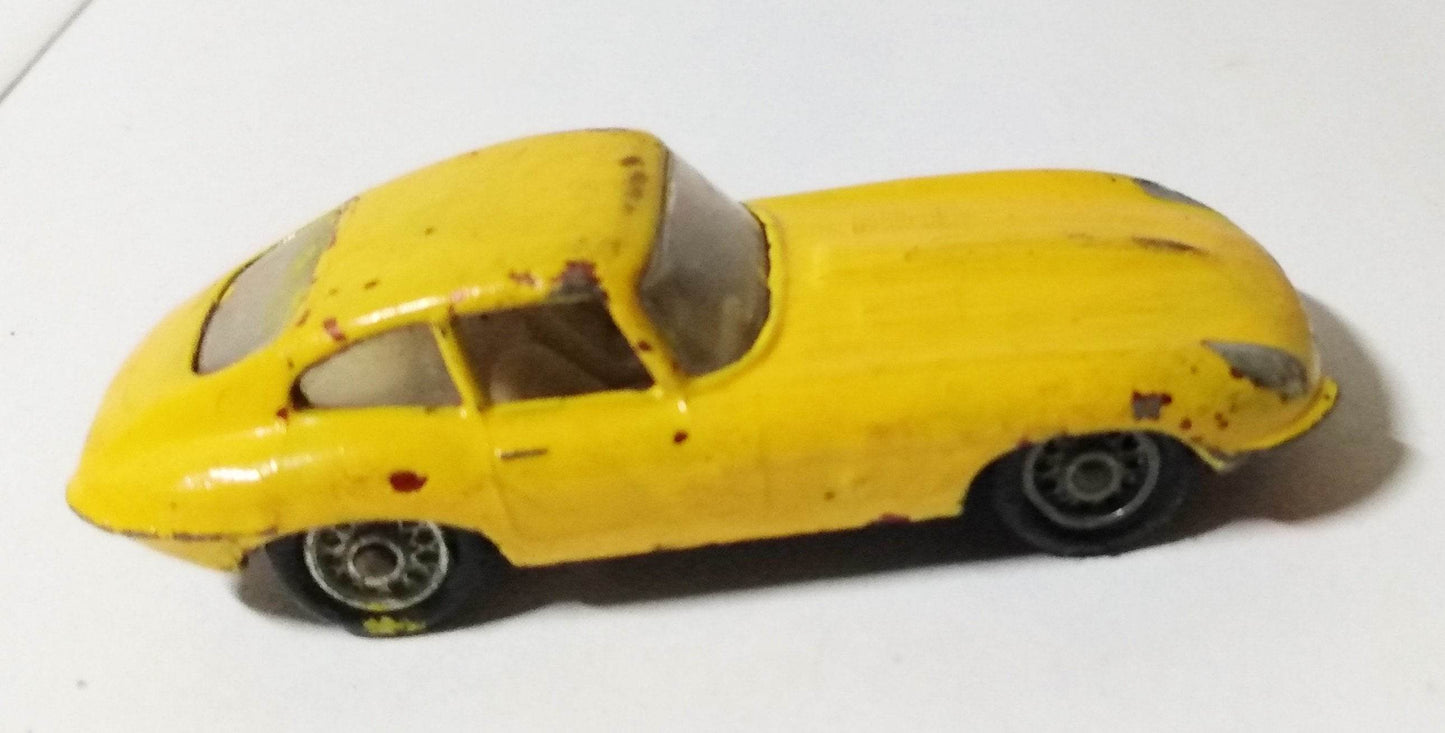 Lesney Matchbox 32 Jaguar XKE E-Type Sports Car England 1962 REPAINT - TulipStuff