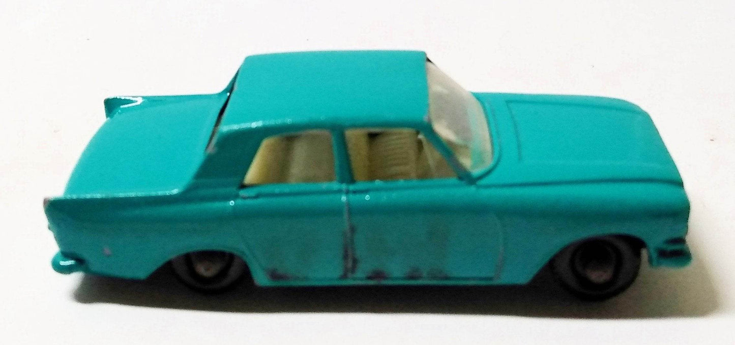 Lesney Matchbox 33 Ford Zephyr 6 Sedan Diecast Car England 1963 - TulipStuff