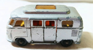 Lesney Matchbox 34 Volkswagen Camper England 1967 low roof - TulipStuff