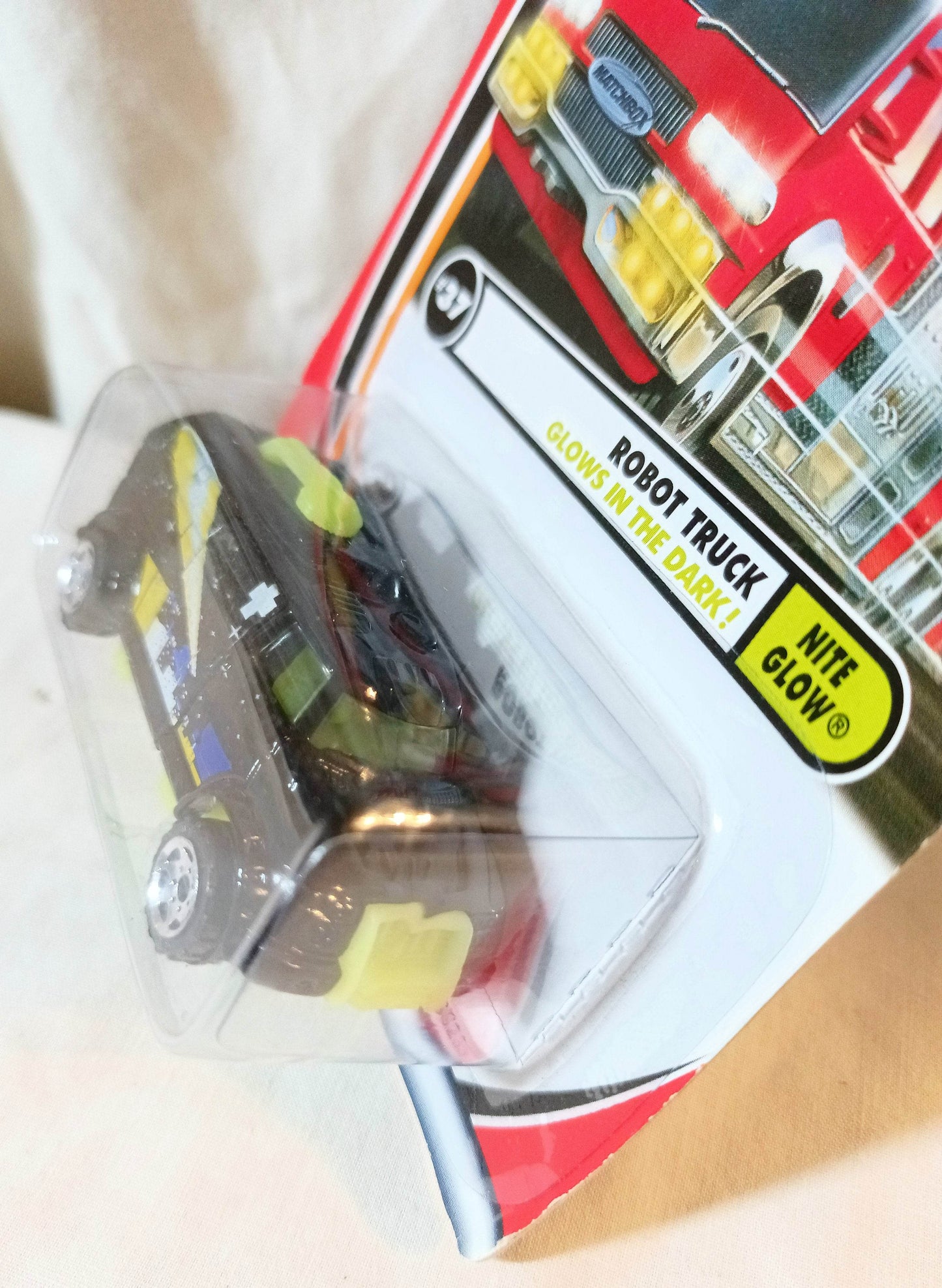 Matchbox #37 Robot Truck Nite Glow In Dark 50th Anniversary 2002 - TulipStuff