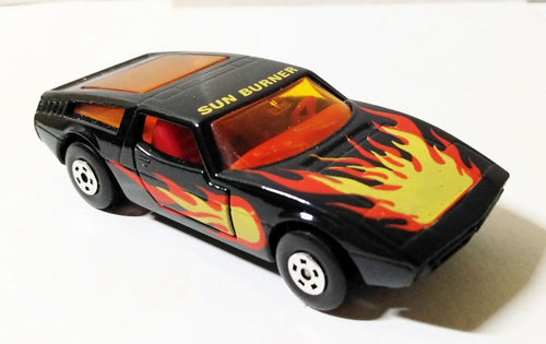 Lesney Matchbox 37 Sun Burner Maserati Bora Superfast Hong Kong 1982 - TulipStuff