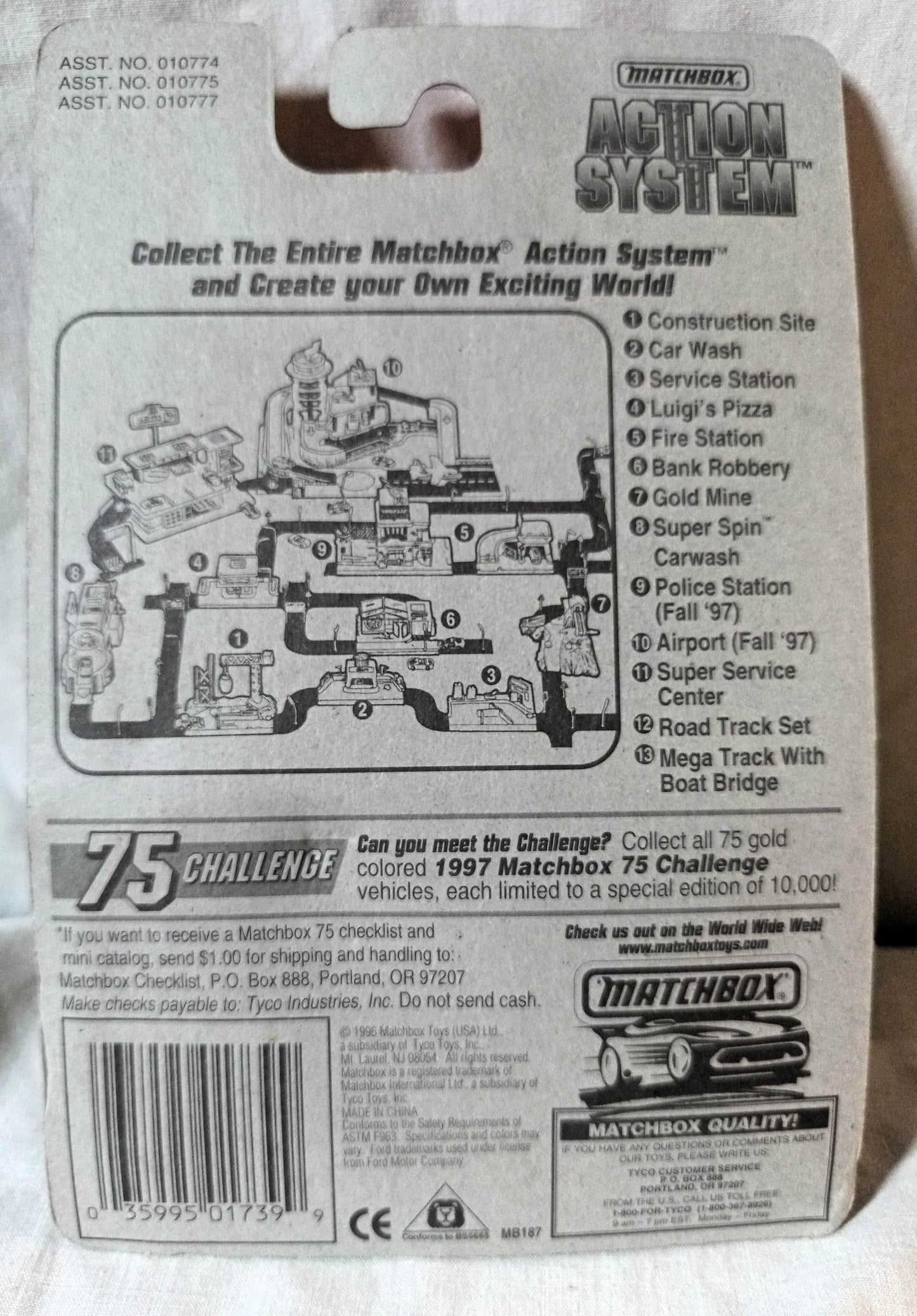 Matchbox #39 Ford Bronco II Luigi's Pizza Slices To Go Superfast 1997 - TulipStuff