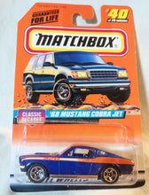 Load image into Gallery viewer, Matchbox #40 Ford &#39;68 Mustang Cobra Jet Classic Decades Series 1998 - TulipStuff
