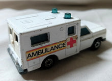 Load image into Gallery viewer, Lesney Matchbox 41 Chevrolet Ambulance Red Cross England 1978 - TulipStuff
