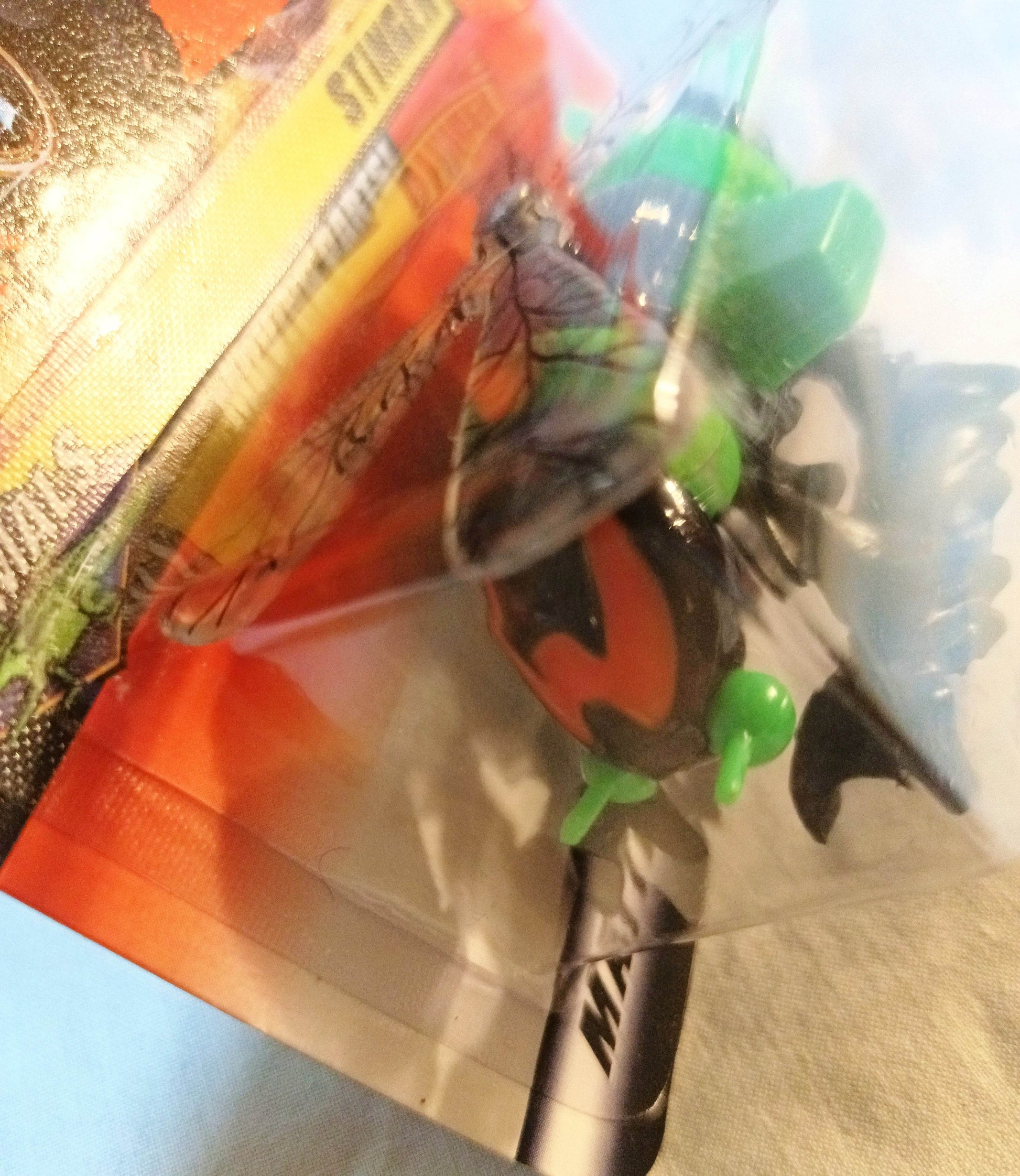 Matchbox #41 Stinger Bumble Bee Helicopter Animals Series 1998 - TulipStuff