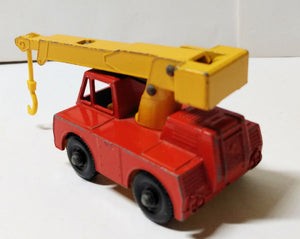 Lesney Matchbox 42 Iron Fairy Crane Construction Toy England 1969 - TulipStuff