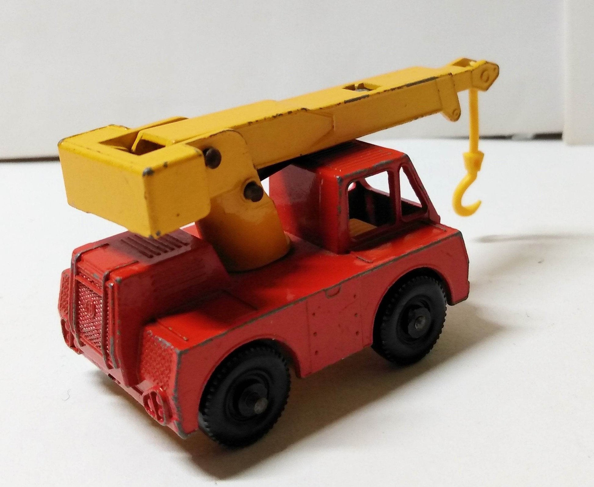 Lesney Matchbox 42 Iron Fairy Crane Construction Toy England 1969 - TulipStuff