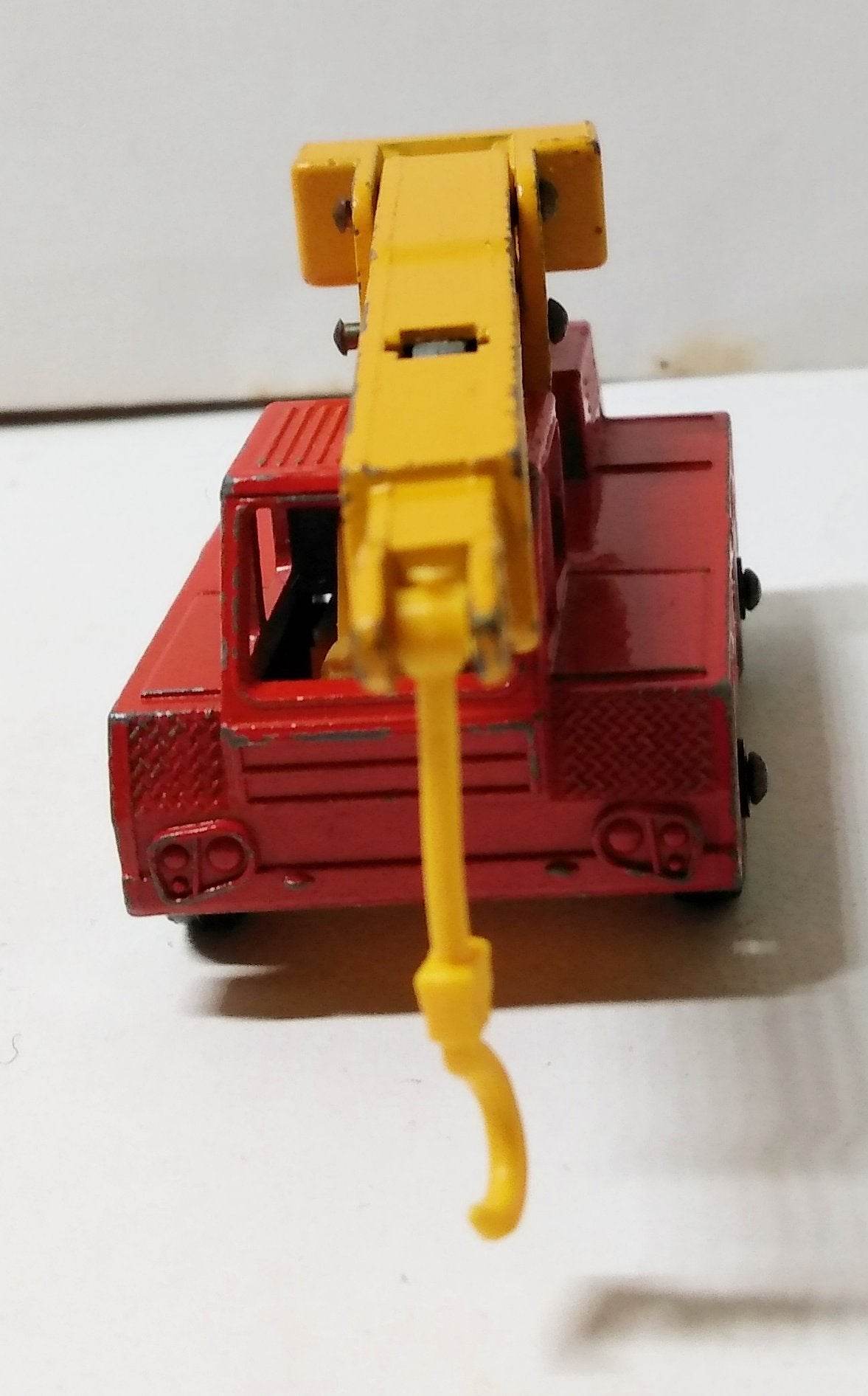 Lesney Matchbox 42 Iron Fairy Crane Construction Toy England 1969 - TulipStuff