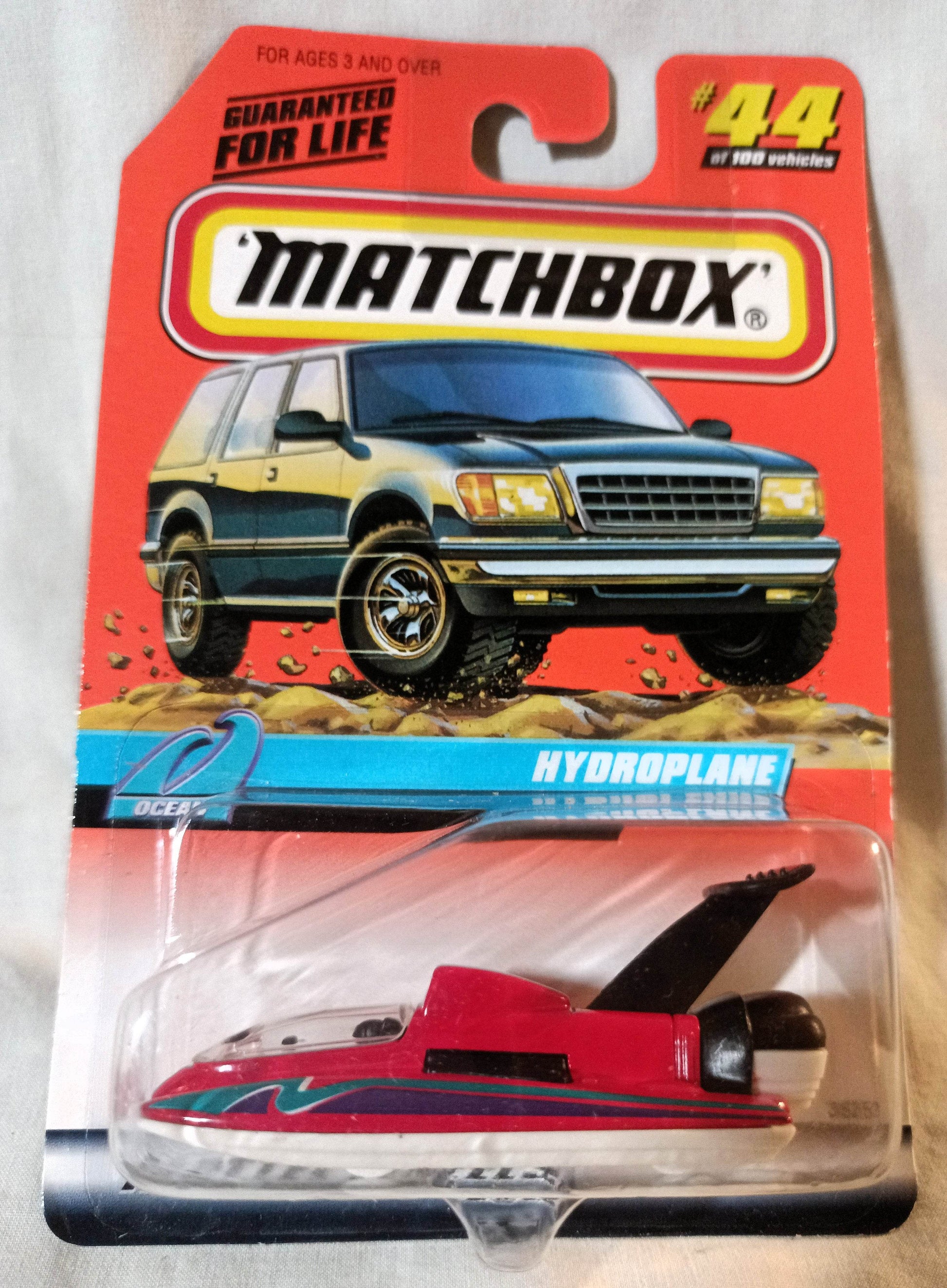 Matchbox #44 Hydroplane Race Boat Ocean Series 1999 - TulipStuff