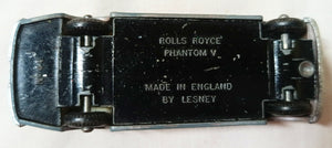 Lesney Matchbox #44 Rolls Royce Phantom V 1964 Custom Repaint - TulipStuff