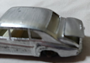 Lesney Matchbox 44 Rolls Royce Phantom V 1964 Custom Repaint Silver - TulipStuff