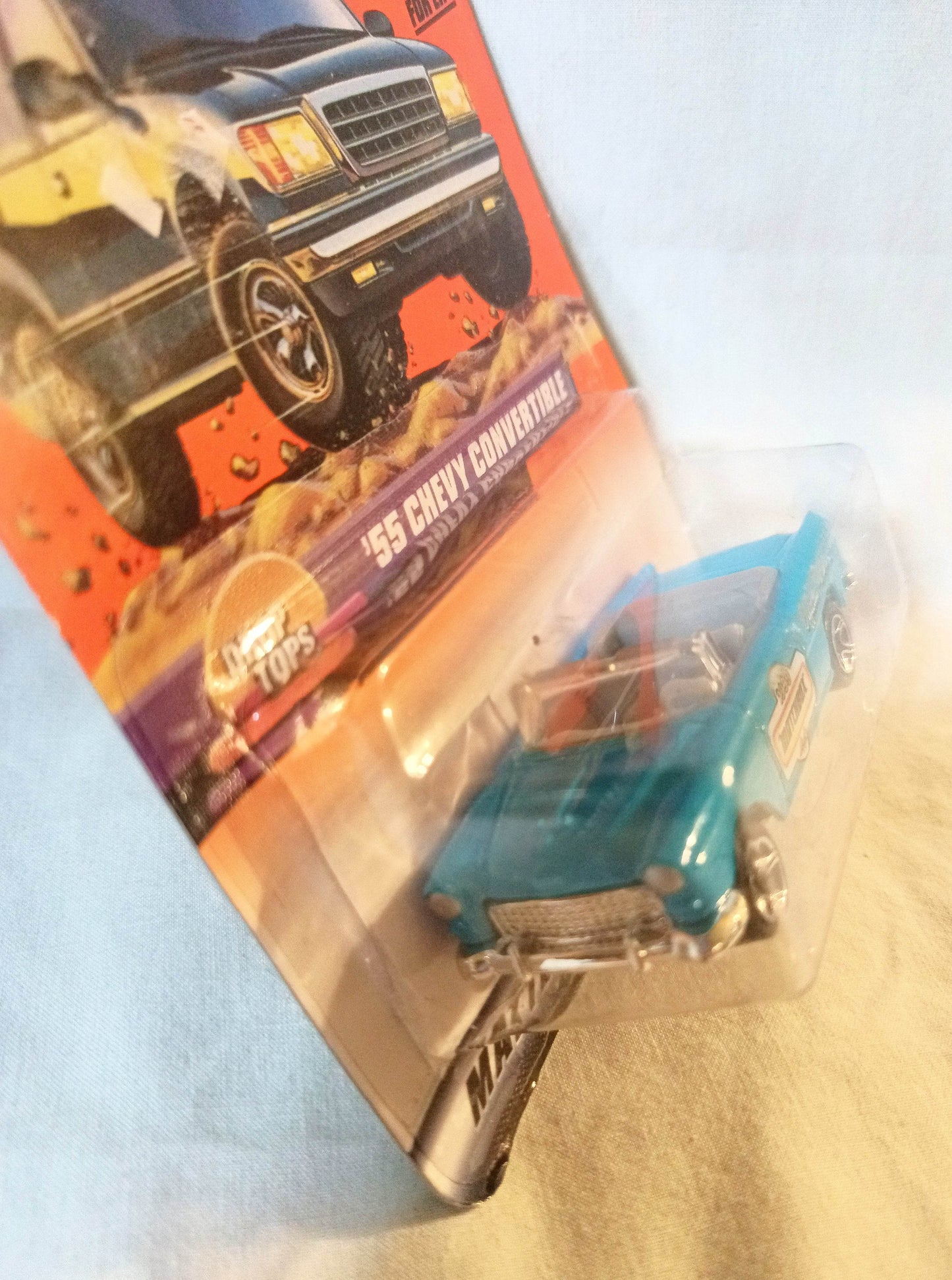 Matchbox #46 '55 Chevy Bel Air Convertible Drop Tops Series 1999 - TulipStuff