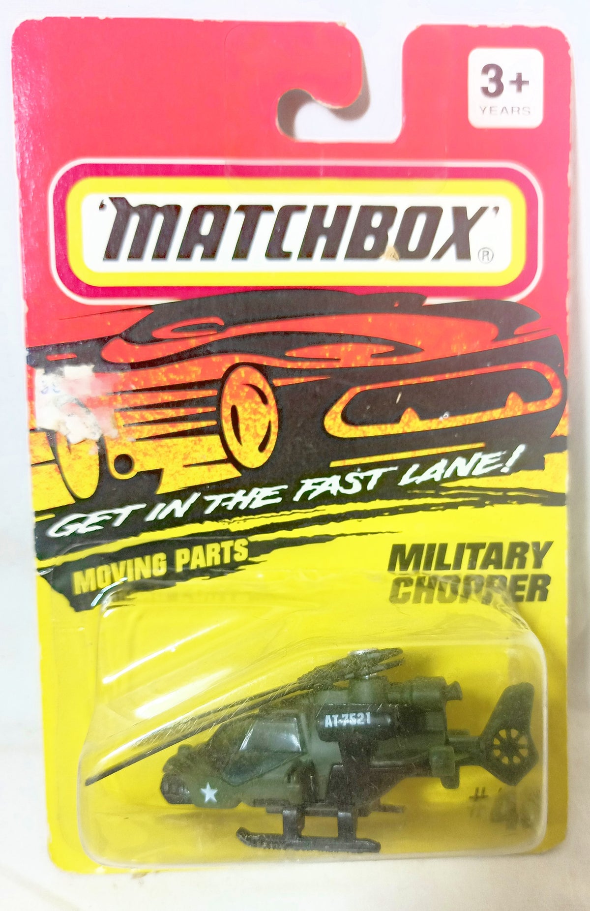Matchbox 46 Military Chopper Mission Helicopter Olive Green 1996 - TulipStuff