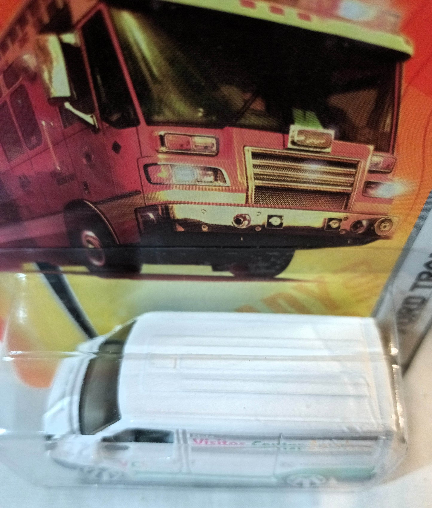 Matchbox 48 '07 Ford Transit Van Visitor Center City Action 2009