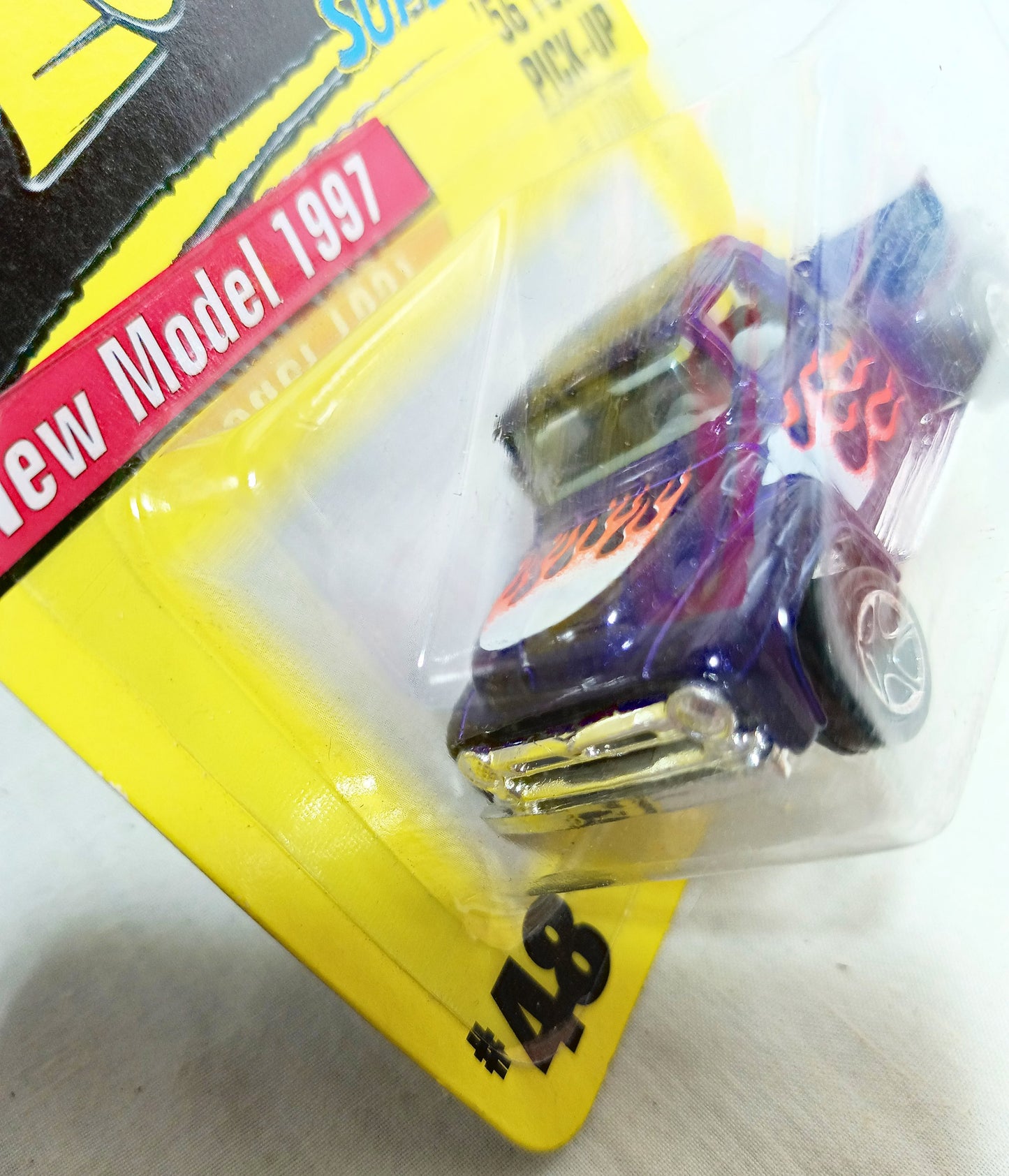 Matchbox #48 '56 Ford Pick-Up Truck Superfast Purple 1997 - Tuliptuff