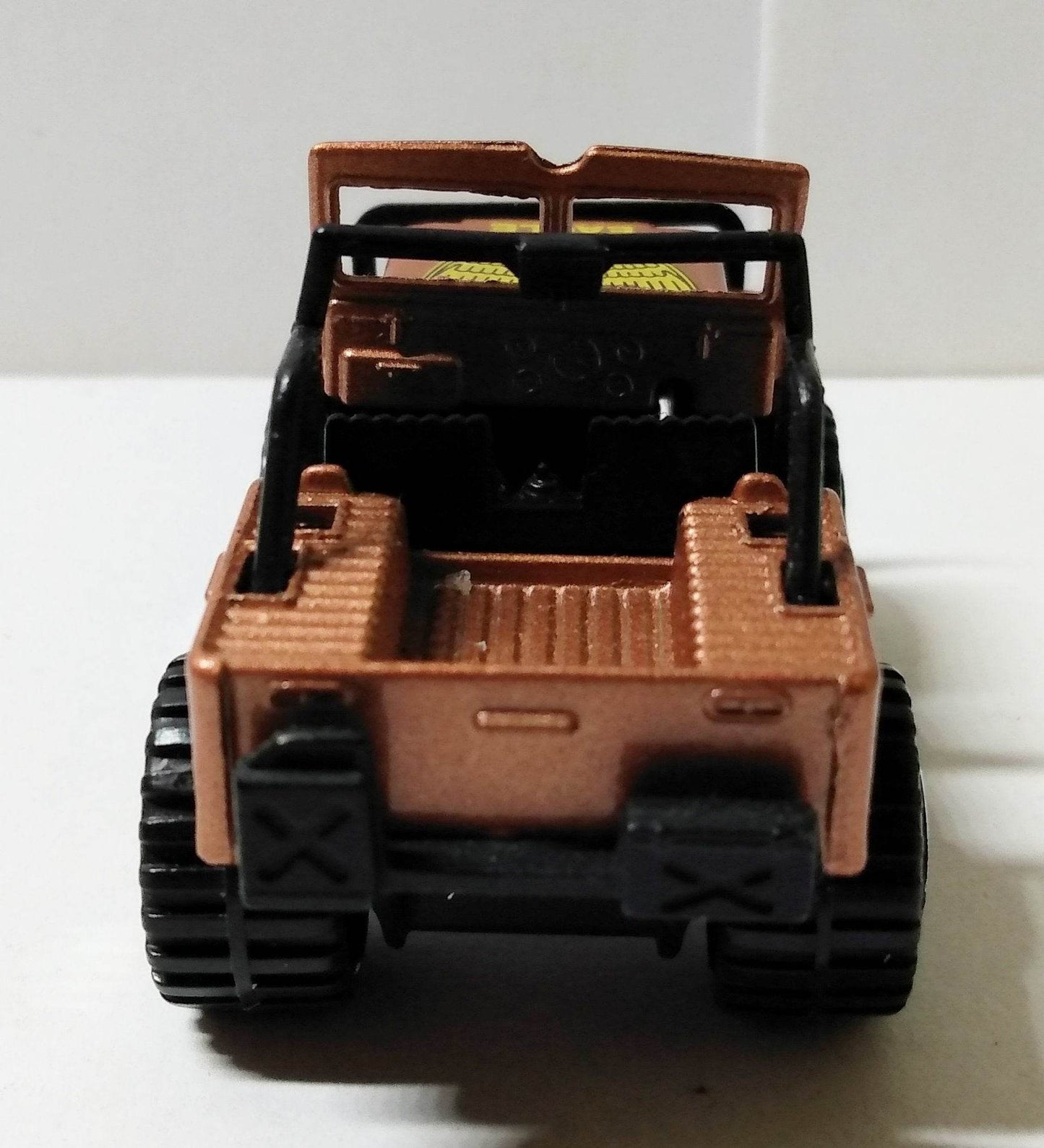 Lesney Matchbox no. 5 4x4 Jeep Off-Road Golden Eagle England 1981 - TulipStuff