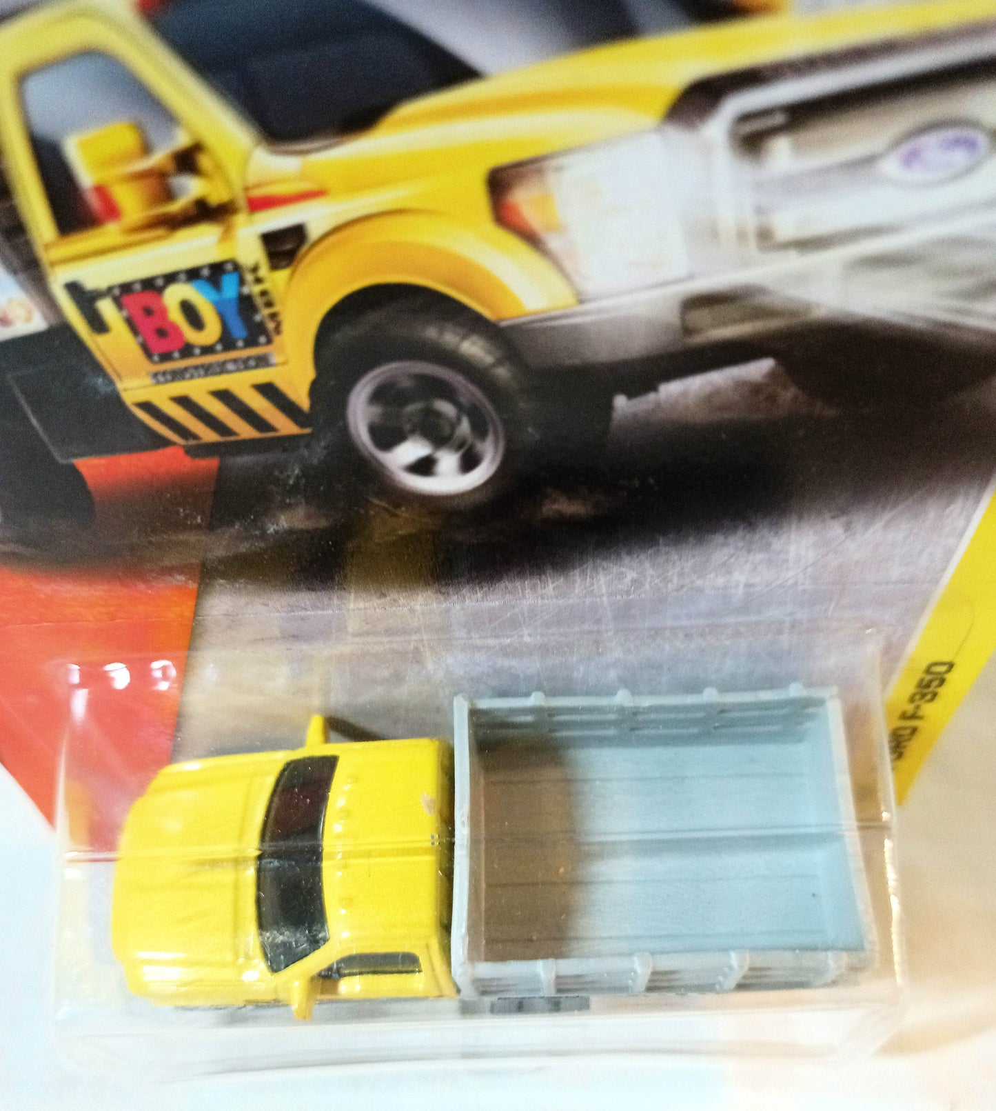 Matchbox #51 Ford F350 Stakebed Truck MBX Construction 2016 - TulipStuff