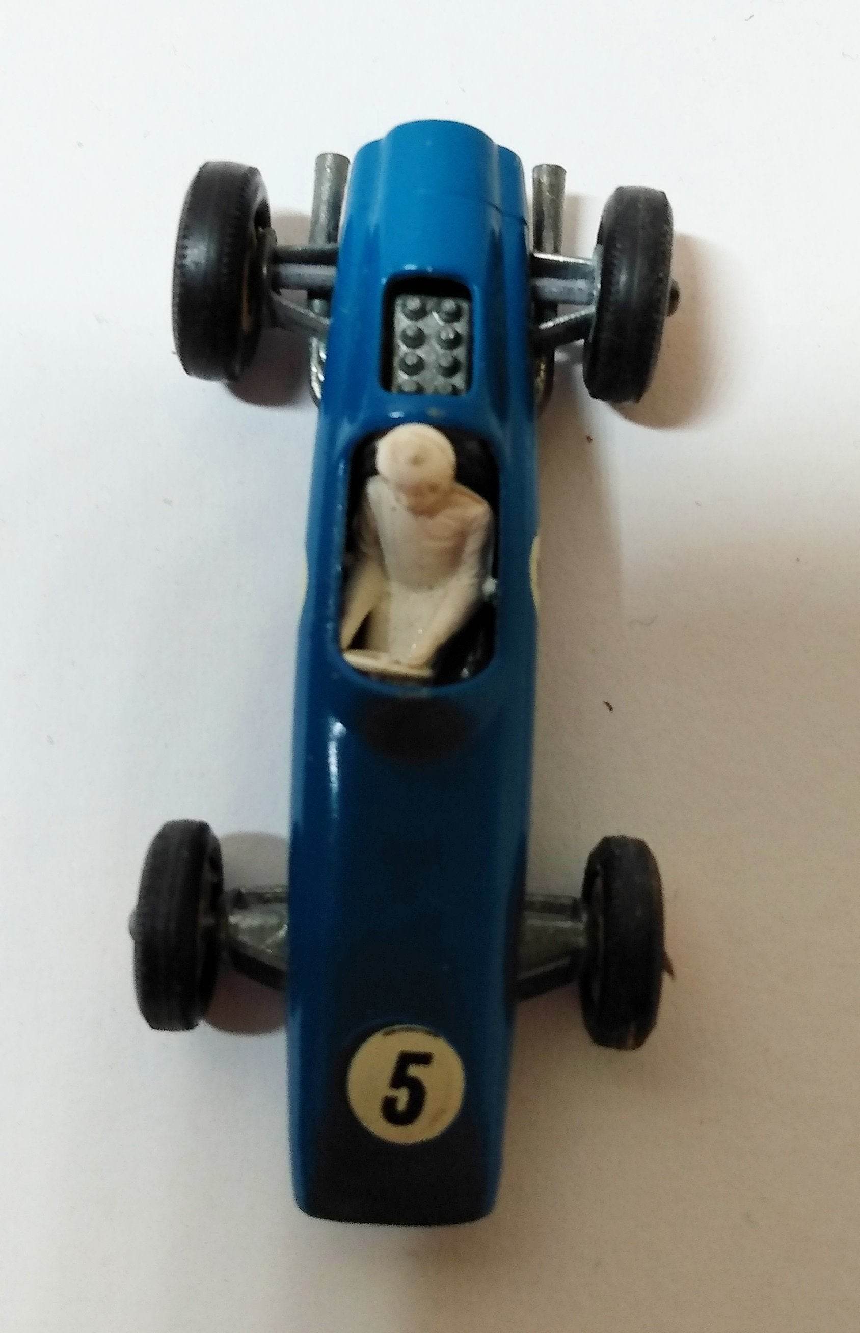 Lesney Matchbox 52 BRM P261 Racing Car Formula One England 1965 - TulipStuff