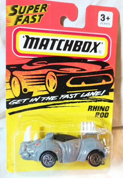 Matchbox 53 Rhino Rod Rhinoceros Animal Car 1994 - TulipStuff