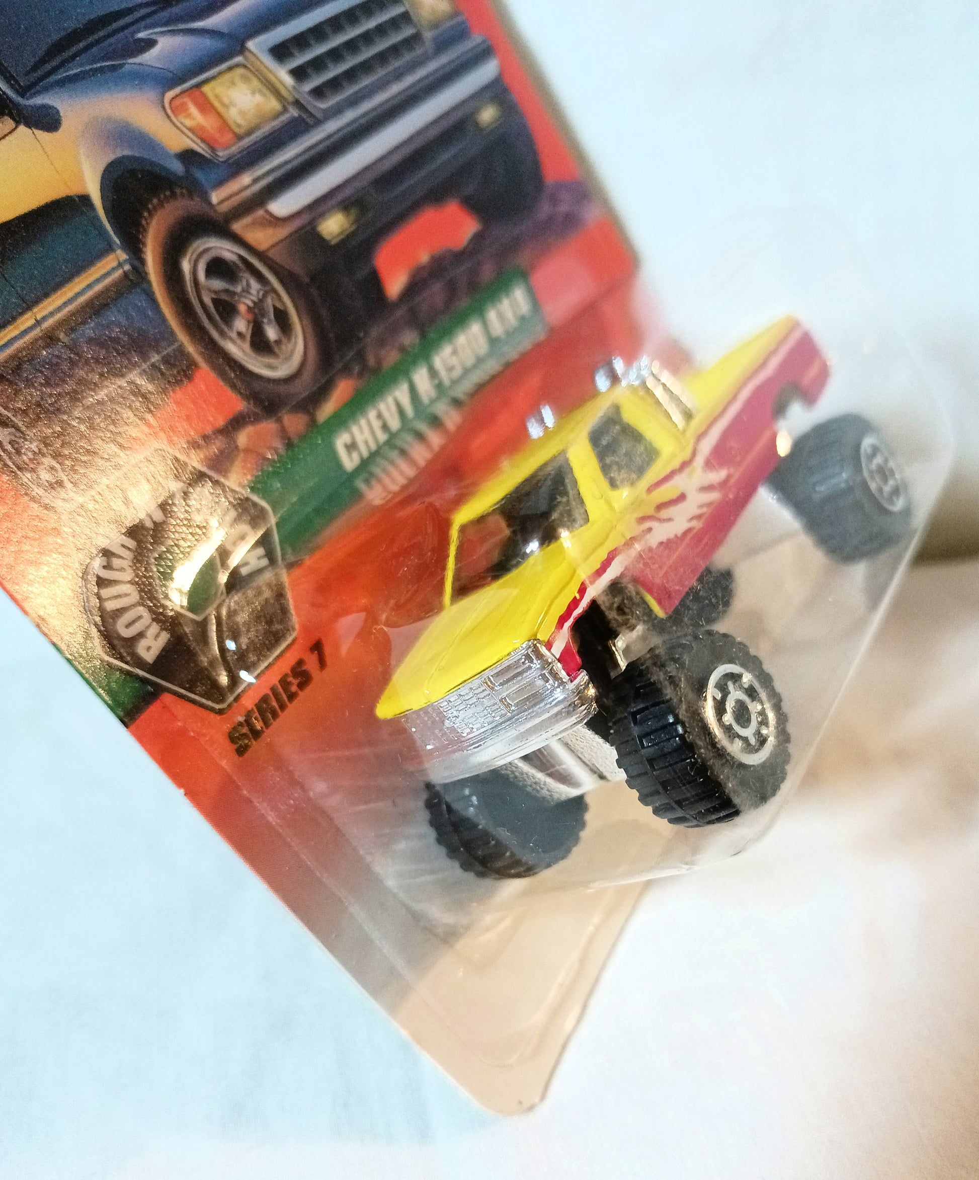 Matchbox #54 Chevy K-1500 4X4 Pickup Truck Rough N Tough 1998 - TulipStuff