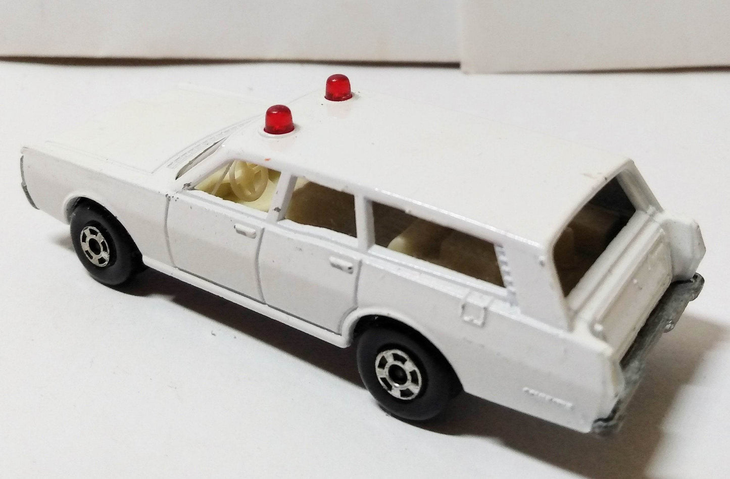 Lesney Matchbox 55 Mercury Commuter Police Station Wagon Superfast 1971 - TulipStuff