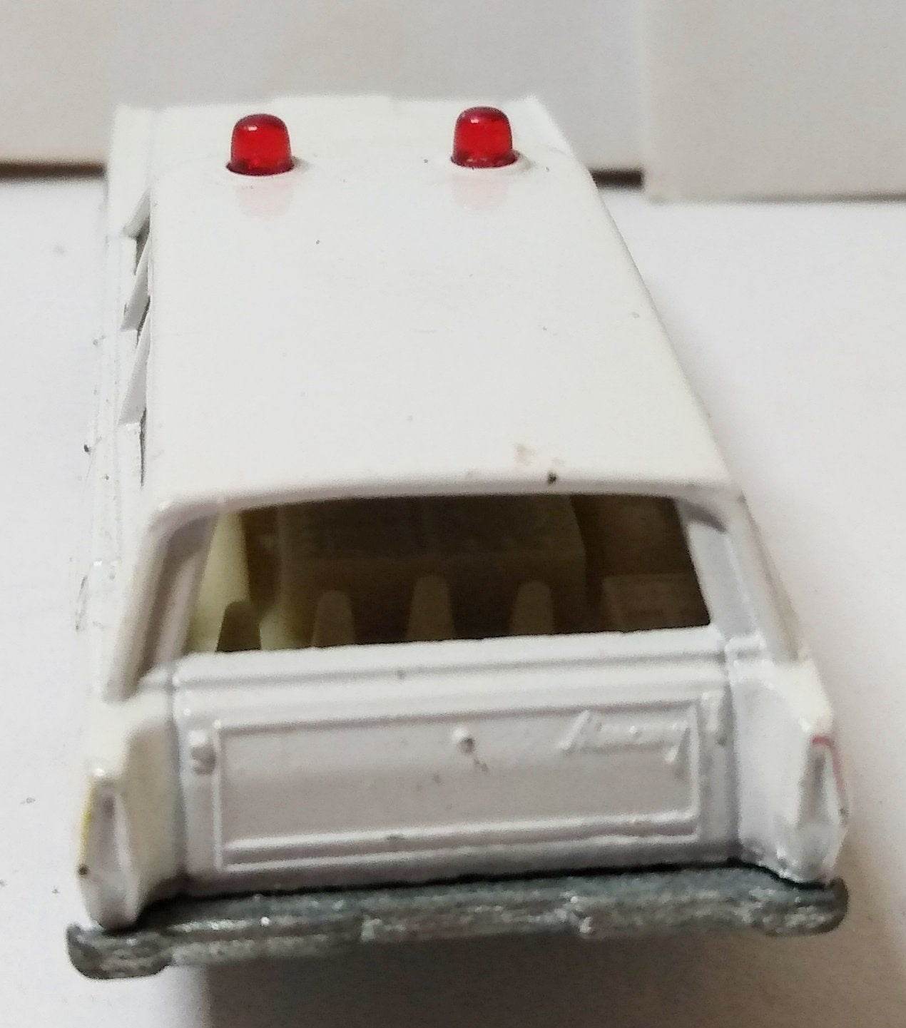 Lesney Matchbox 55 Mercury Commuter Police Station Wagon Superfast 1971 - TulipStuff