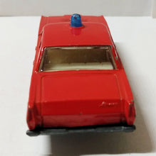 Load image into Gallery viewer, Lesney Matchbox 59 Mercury Parklane Fire Chief Car Superfast 1971 - TulipStuff
