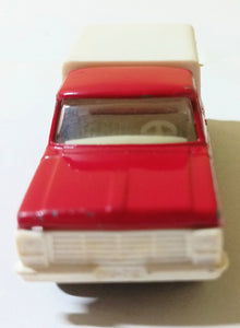 Lesney Matchbox 6 Ford Pick-up Truck England 1968 White Grille - TulipStuff