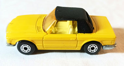 Lesney Matchbox No 6 Mercedes 350SL Superfast England 1973 Yellow - TulipStuff