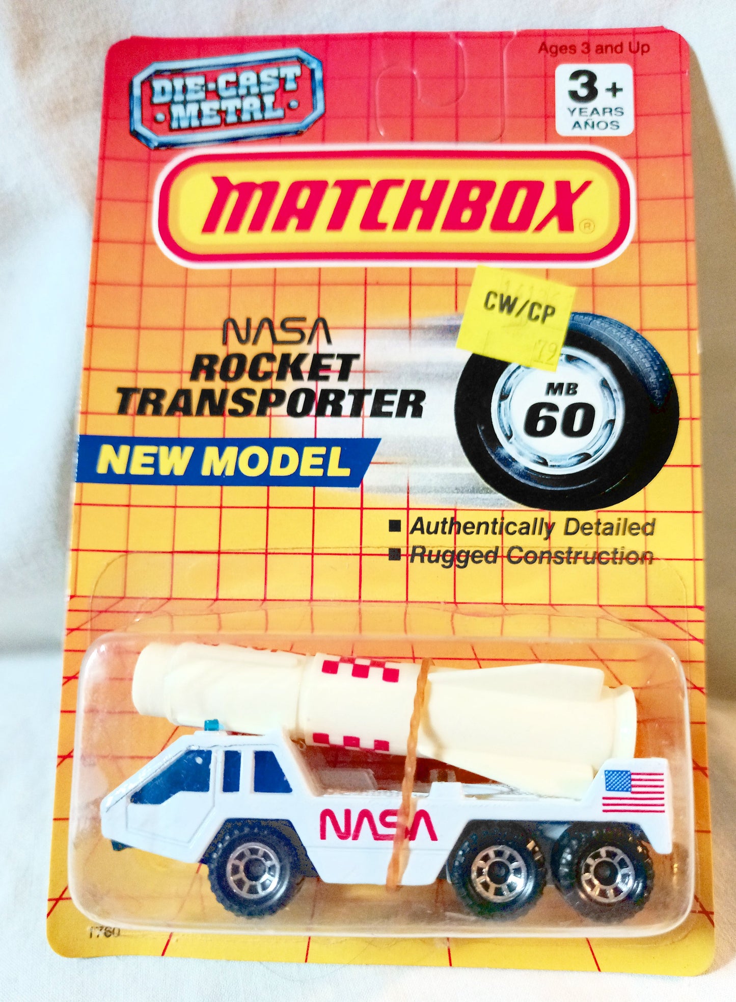 Matchbox 60 NASA Rocket Transporter Diecast Metal Truck 1990 - TulipStuff