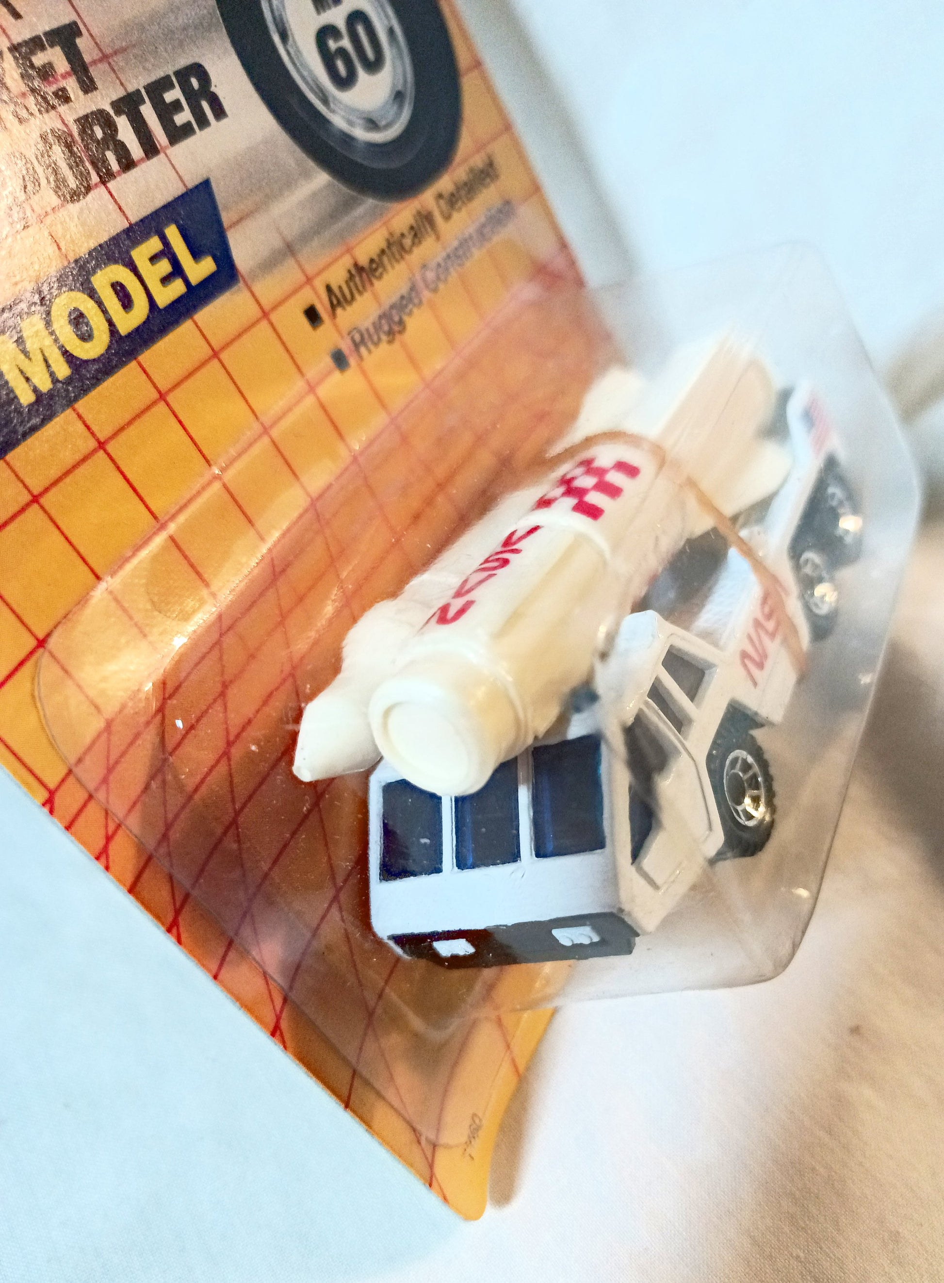 Matchbox 60 NASA Rocket Transporter Diecast Metal Truck 1990 - TulipStuff