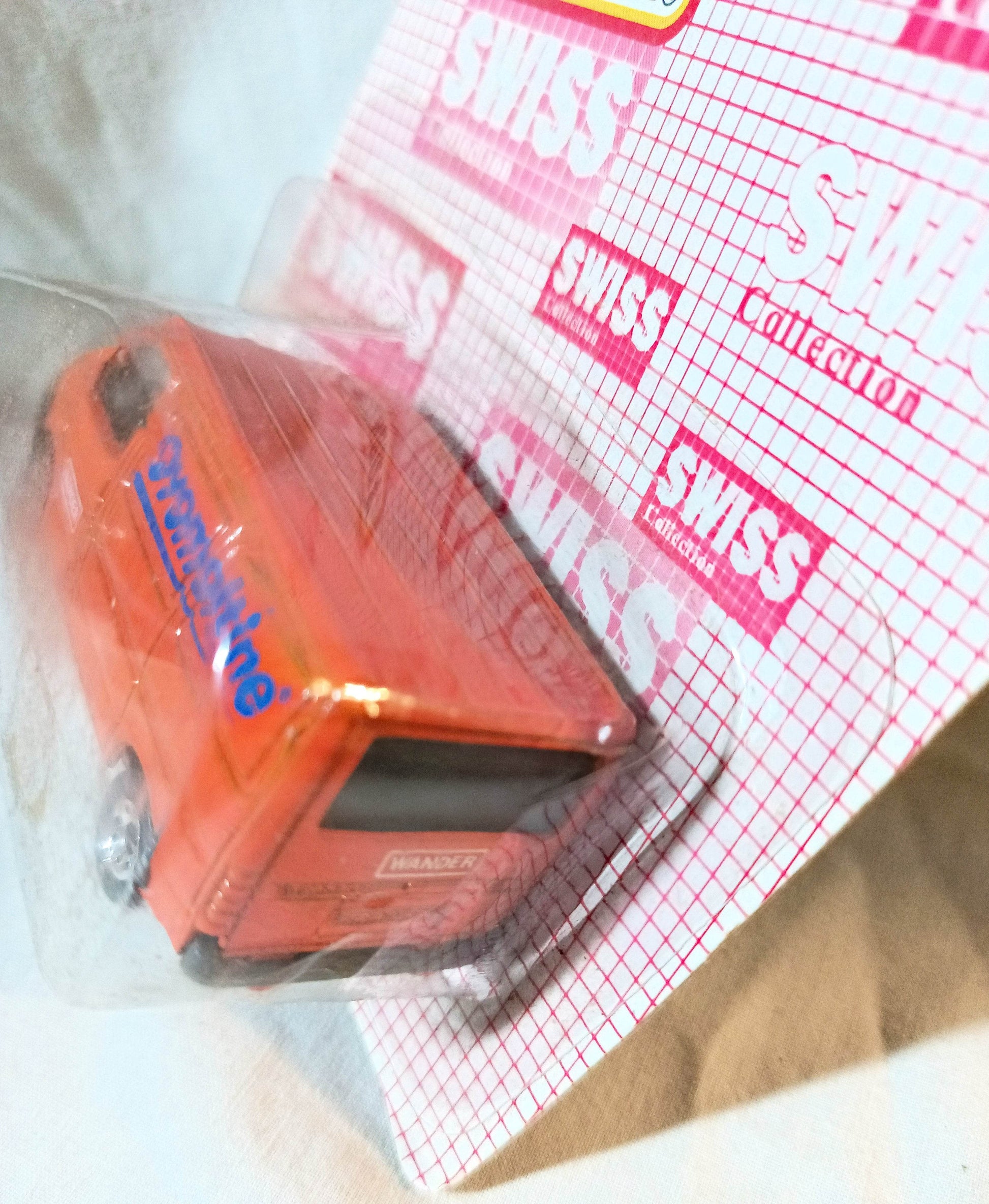 Matchbox Swiss Collection MB60 1987 Ovomaltine Ford Transit Van - TulipStuff